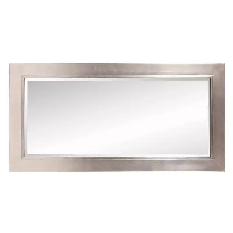 Miroir mural décoratif rond de 39,75 po avec cadre en fil de fer rayonnant