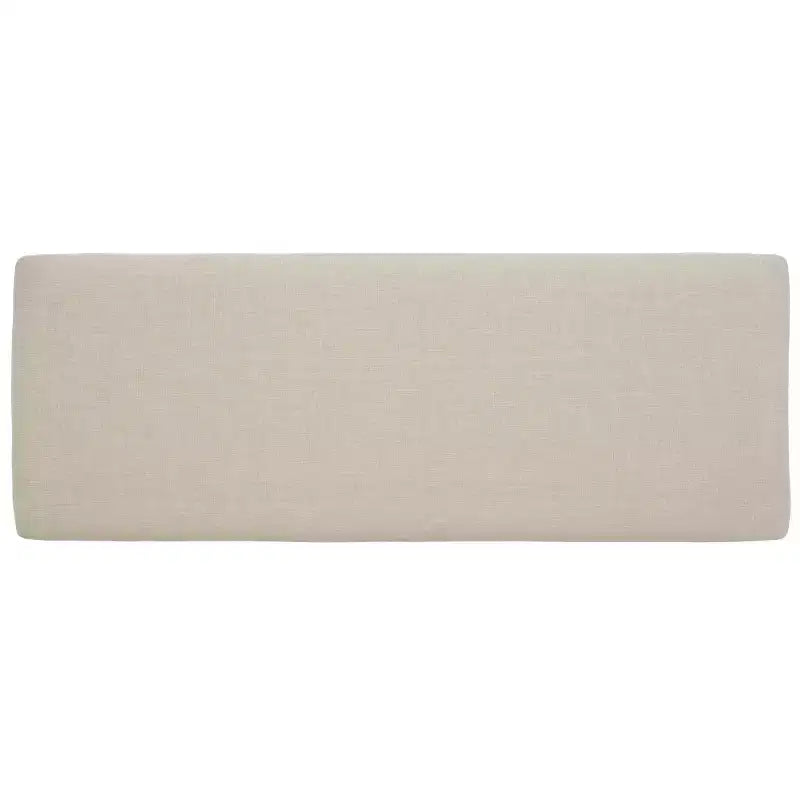 Banc d'entrée avec coussin et étagère ouverte – Structure en fer et MDF