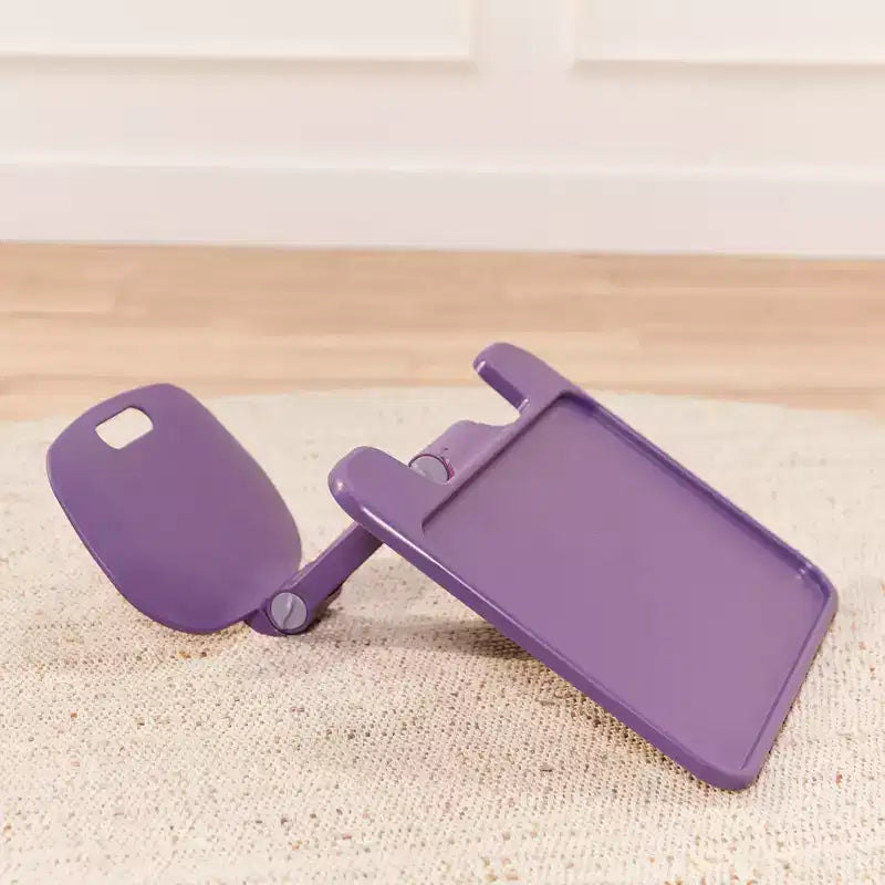 Grand bureau portable pliable avec surface et accoudoirs réglables