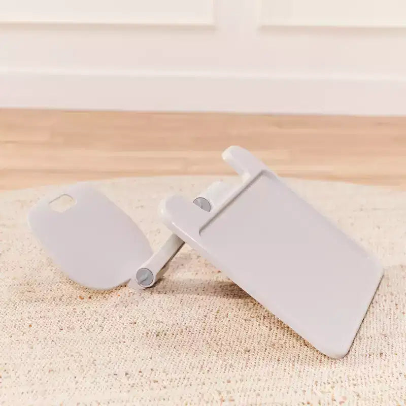 Grand bureau portable pliable avec surface et accoudoirs réglables