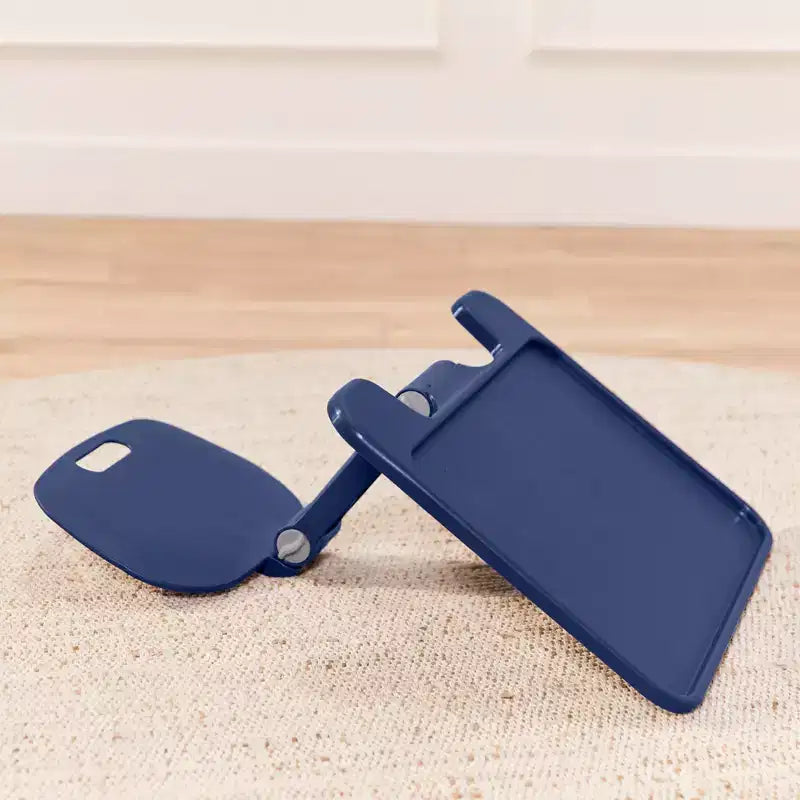 Grand bureau portable pliable avec surface et accoudoirs réglables