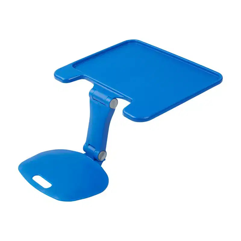 Grand bureau portable pliable avec surface et accoudoirs réglables