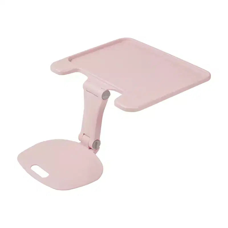 Grand bureau portable pliable avec surface et accoudoirs réglables