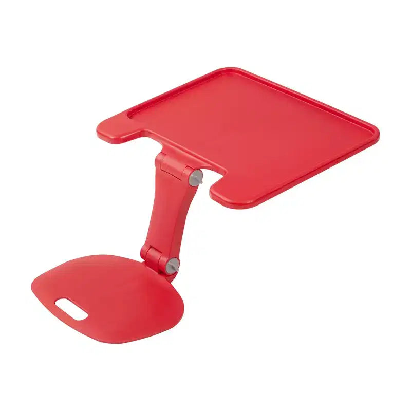 Grand bureau portable pliable avec surface et accoudoirs réglables
