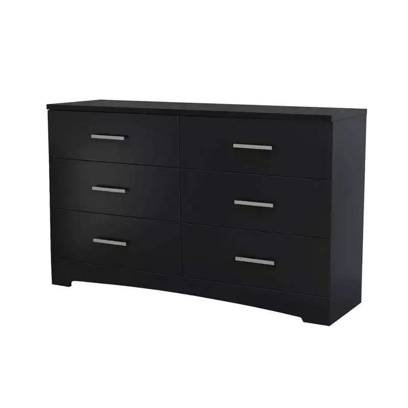 Table de chevet moderne à 2 tiroirs avec pieds en métal