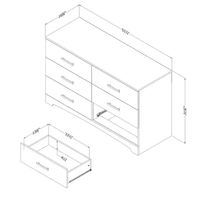 Table de chevet moderne à 2 tiroirs avec pieds en métal