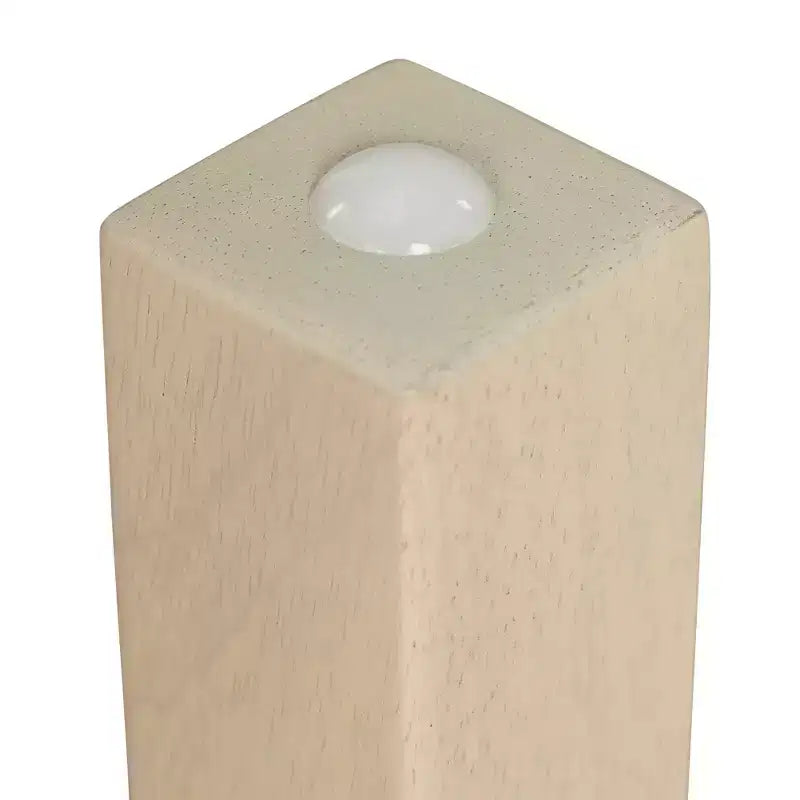 Table d'activités rectangulaire en bois dur pour enfants, 24" x 48", avec pieds de 22"