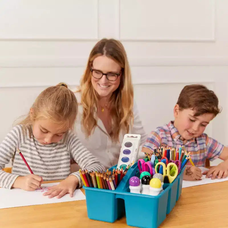 Table d'activités rectangulaire en bois dur pour enfants, 24" x 48", avec pieds de 22"