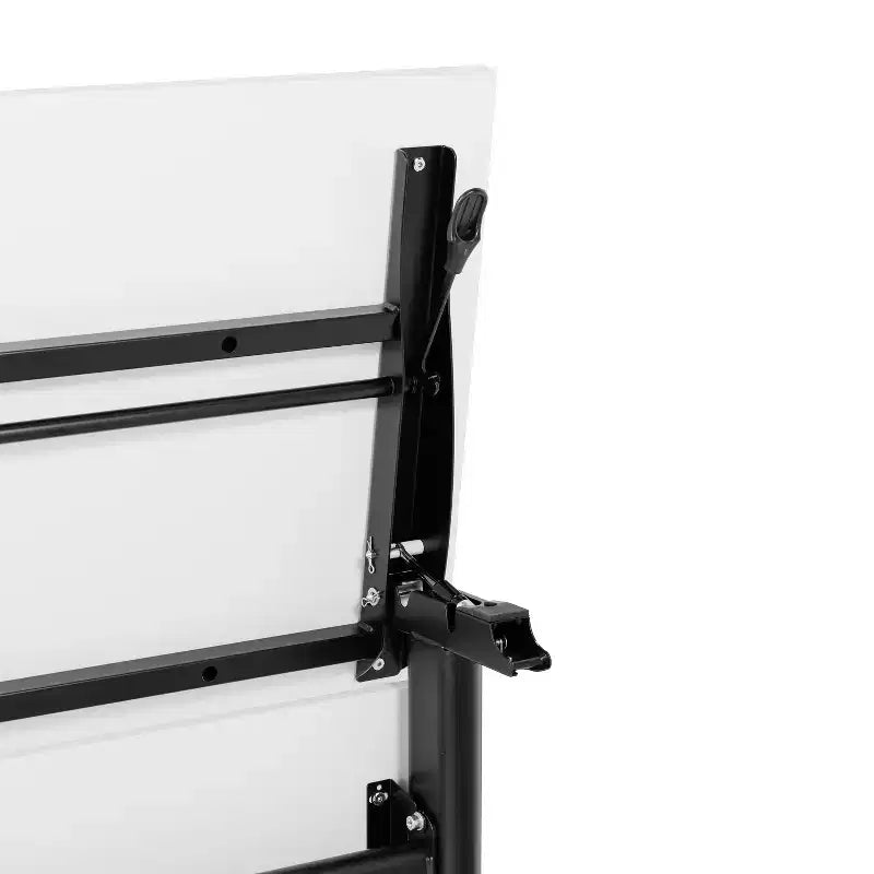 Table de formation emboîtable ultra-robuste de qualité commerciale avec pieds en T et panneau d'intimité