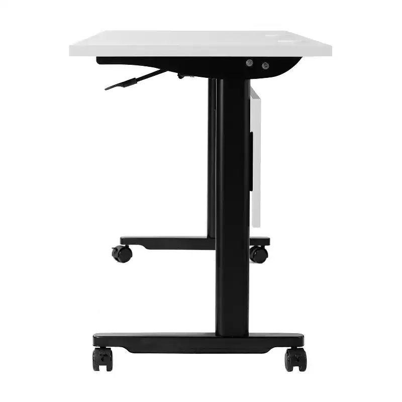 Table de formation emboîtable ultra-robuste de qualité commerciale avec pieds en T et panneau d'intimité
