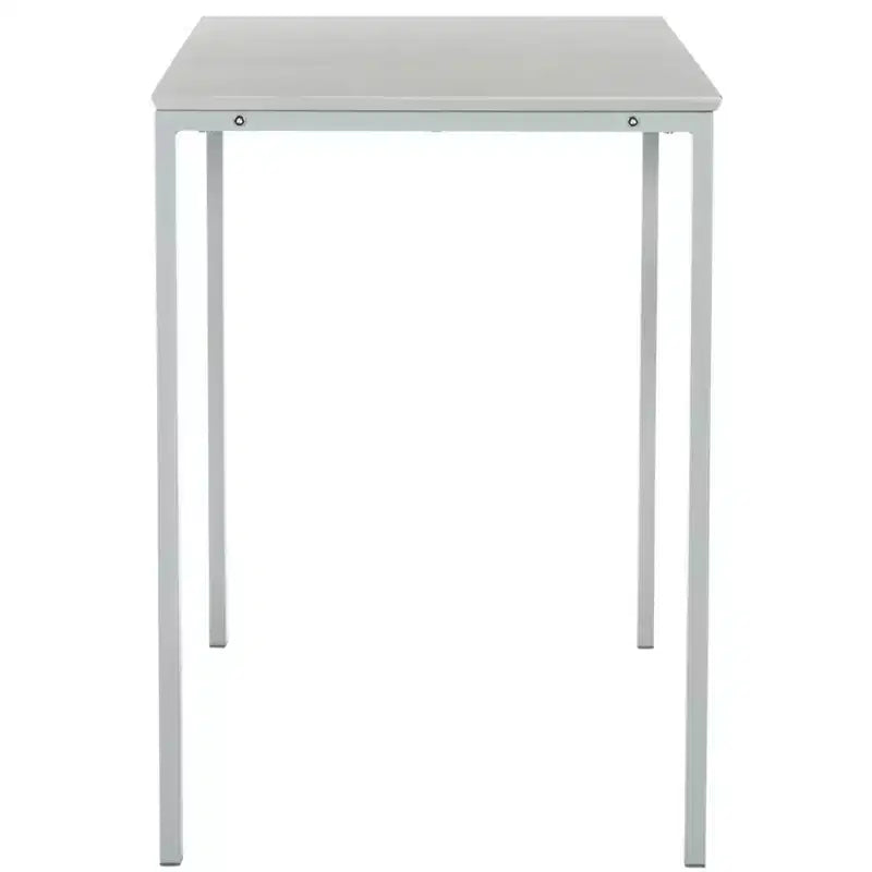 Bureau moderne noir – MDF et cadre en fer