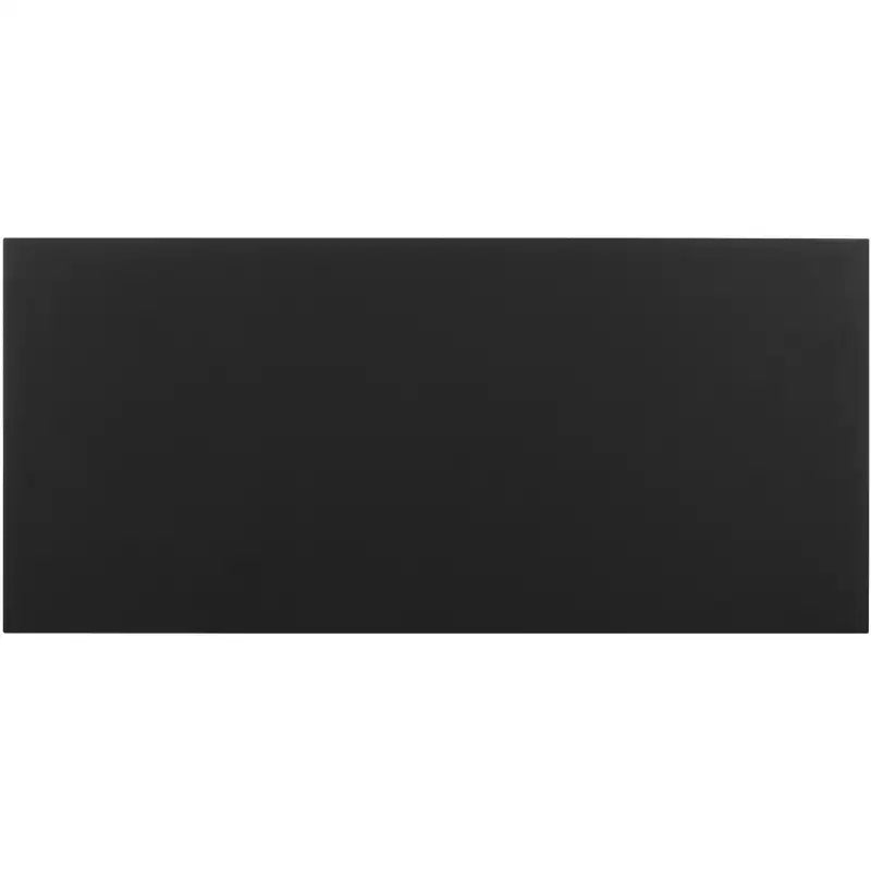 Bureau moderne noir – MDF et cadre en fer